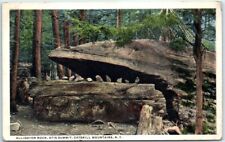 Postcard - Alligator Rock, Otis Summit, Catskill Mountain, New York, USA picture