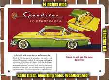 Metal Sign - 1955 Studebaker Speedster Mailer - 10x14 inches picture