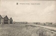 CPA - 32nd Aviation Regiment - Squadron Hangars picture