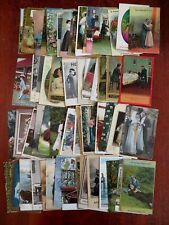 Romance & Love Post Card Lot x 80 Souvenir Keepsakes c. 1910 ephemera lot picture