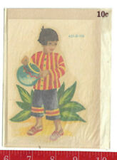 Vintage Meyercord decal child with pot  435-D 10c picture