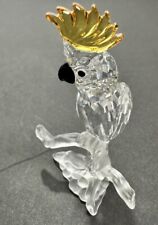 Swarovski Crystal Cockatoo Bird Figurine Item Number 261635 7621 picture