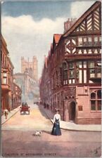 Vintage 1910s CHESTER, England UK Postcard 