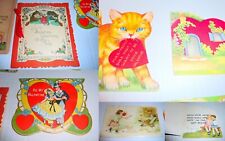 Vintage 1912 Valentines & Other Card Lot  Very Cute and Rare Cards  See Photos picture
