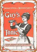 Metal Sign - 1908 Guy's Tonic for Nervousness -- Vintage Look picture
