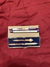 Vtg  The Woman's Shop Advertising Rotary Phone Dialer & Ink Pen w/ 2 FedEx Pens. picture