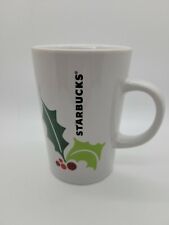 2011 Starbucks Ceramic Travel Mug - 10.6oz Holly Christmas Edition picture