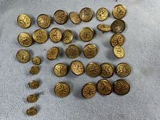 Ford Motor Company Fire Brigade Brass Buttons Lot picture