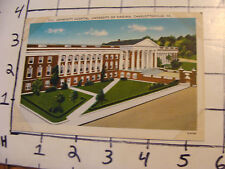  Unused Postcard: VIRGINIA #c27 univ Hospital, univ. of Virginia Charlottesville picture