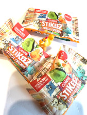 Coles Stikeez Fresh Friends 3 packs  new sealed packs Coles collectible toy picture