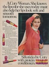 1974 Coty Silksticks Lipstick / Makeup - 