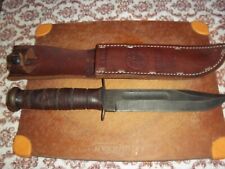 KA-BAR Full Size US Marine Corps Fighting Knife, Straight - Excellent picture