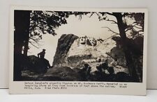 Mt Rushmore Memorial Gutzon Borglum, Rise Studio #616 RPPC Postcard C8 picture