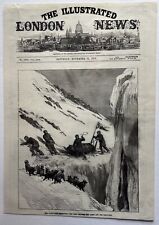 North Pole 1876 Expedition London News November 11, 1876 Original Print picture
