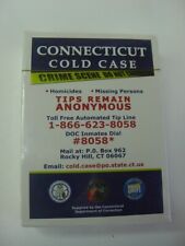 NEW SEALED - CONNECTICUT COLD CASE PLAYING CARDS picture