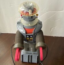 Vintage 1998 Toy Island New Line Space Productions working ROBBIE THE ROBOT 10.5 picture