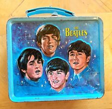 Original Vintage 1965 The Beatles Aladdin Metal Lunch Box Nems Enterprises picture