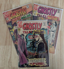 Ghostly Tales #81 #82 #86 Three Comic Lot Charlton Comics 1970 picture