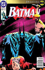 Batman #493 (Newsstand) VG; DC | low grade - Knightfall 3 Kelley Jones 1st Print picture