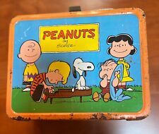 1959 “Peanuts”by Schultz lunch box by King-Seely Thermos Co.  No Thermos picture