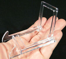 Easel Display Stand Small Size Adjustable Two Piece Clear Plastic picture