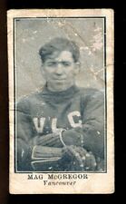 1912 C61 LACROSSE Tobacco Card #23 MAG McGREGOR Canadian IMPERIAL Tobacco Hockey picture