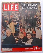 Life Magazine Cover Only ( The Kennedy Inauguration ) January 27, 1961 picture