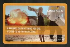 CINEPLEX ( Canada ) Congrats on That Thing You Did 2012 Gift Card ( $0 ) picture
