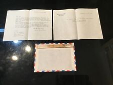 Marie-Louise von Franz Swiss Psychologist Hand Typed & Signed Letter Billy Jack picture