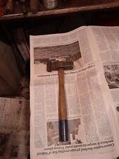 Vintage Blacksmith Straight Peen Hammer picture