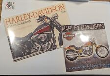 2 vintage New Harley Davidson Calendars, 2006 & 2008 Sealed picture