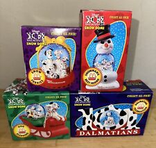 McDonald's Happy Meal Toys 1996 101 Dalmatians Complete Set Of 4 Snow Domes picture