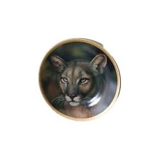 LENOX Limited Edition Plate # A0672 COUGAR 1993 Great Cats of the World picture