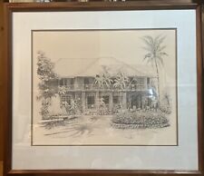 Hawaii Don D'Witt Signed Lithograph Art Print Harry Kulani 1981 limited edition picture