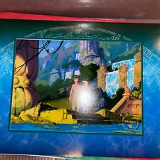 2002 Walt Disney Atlantis The Lost Empire Gold Stamped Lithograph picture