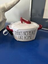 Rae Dunn The Wizard of Oz Bake Dish There’s No Place Like Home Dorothy Red Shoes picture