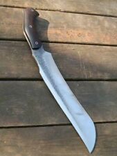 BEAUTIFUL CUSTOM HANDMADE 19'' HIGH CARBON STEEL HUNTING DAGGER WITH SHEATH picture