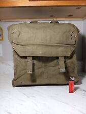 Vintage 1950s Korean War Era Military Padded Backpack Bag/Pack French Army?? picture