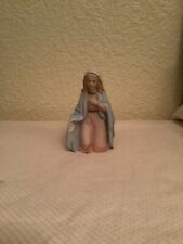 VTG Homco Nativity 5599 Virgin Mary Kneeling Porcelain Replacement Figurine picture