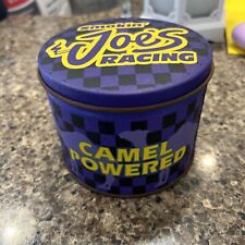 VTG 1994 Smokin’ Joe’s Racing Camel Cigarettes Tin with Ashtray & Sealed Matches picture