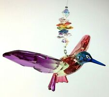 Ganz Crystal Expressions Rainbow Hummingbird Pendant 5