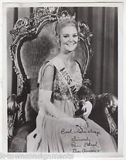 Pam Eldred Miss America Pageant Winner Vintage Promo Photograph to Jeanne picture