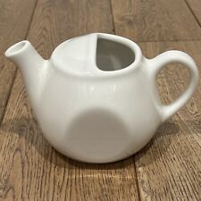 Vintage Tuxton #23 White 3.5” Ceramic Teapot picture