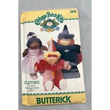 Vintage Butterick Cabbage Patch Kids Halloween Sewing Pattern 6935 Clown Witch B picture