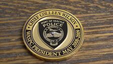 WASPC President Chief Colleen Wilson Port of Seattle Police Challenge Coin picture