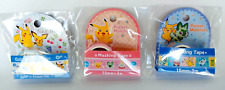 Lot of 3 Daiso Pokemon Masking Tape Set NEW Sealed Japan Pocket Monster F/S picture
