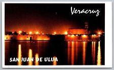 San Juan De Ulua Veracruz Postcard UNP VTG Unused Vintage Chrome picture