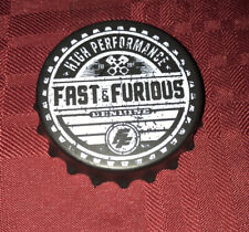 Universal Studios Fast and Furious High Performance Bottle Opener Magnet NEW picture