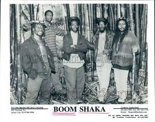 1996 Boom Shaka Reggae Band Press Photo picture