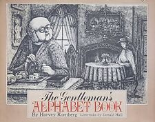 The Gentleman's Alphabet Book Harvey Kornberg Donald Hall 1972 VG CN Collectible picture